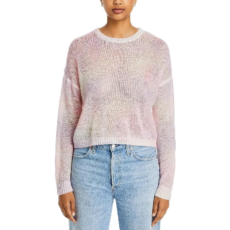 Floral Prints Bella Dahl Womens Crewneck Long Sleeve Pullover Sweater