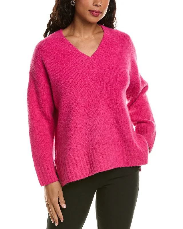 Cozy Fit LaBiz Wool & Alpaca-Blend V-Neck Sweater