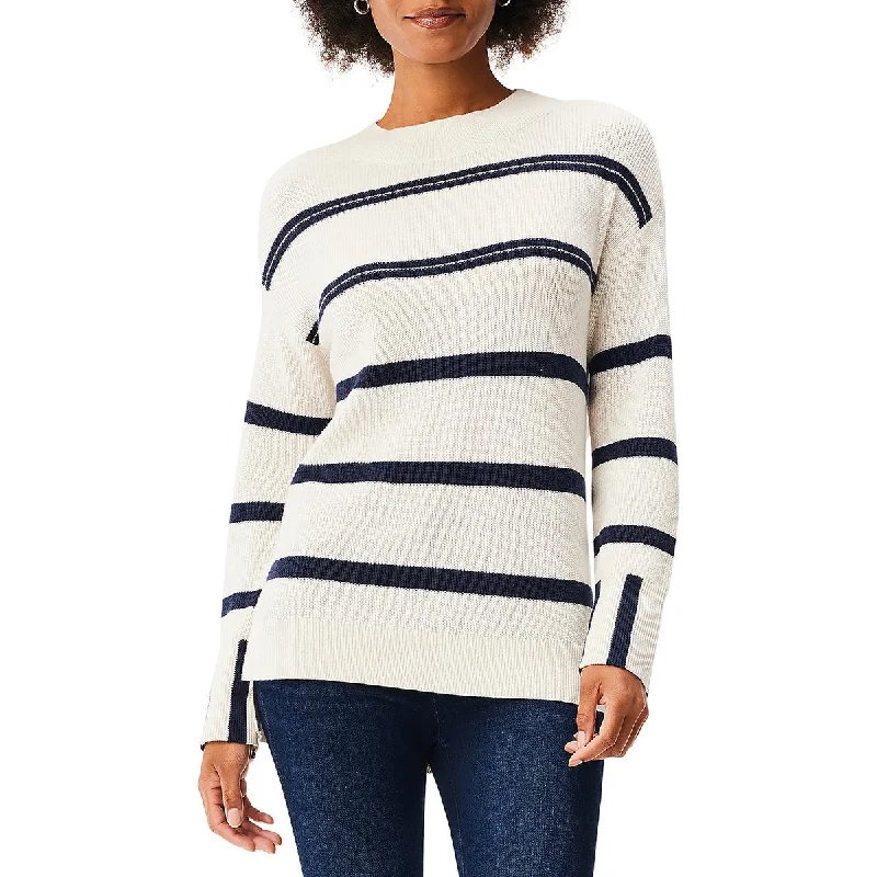 Romantic Temperament Nic + Zoe Womens Ribbed Casual Pullover Sweater