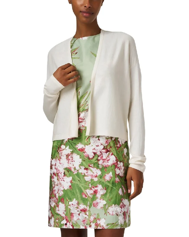 Casual Comfort Wear Kinross Silk & Cashmere-Blend Cardigan