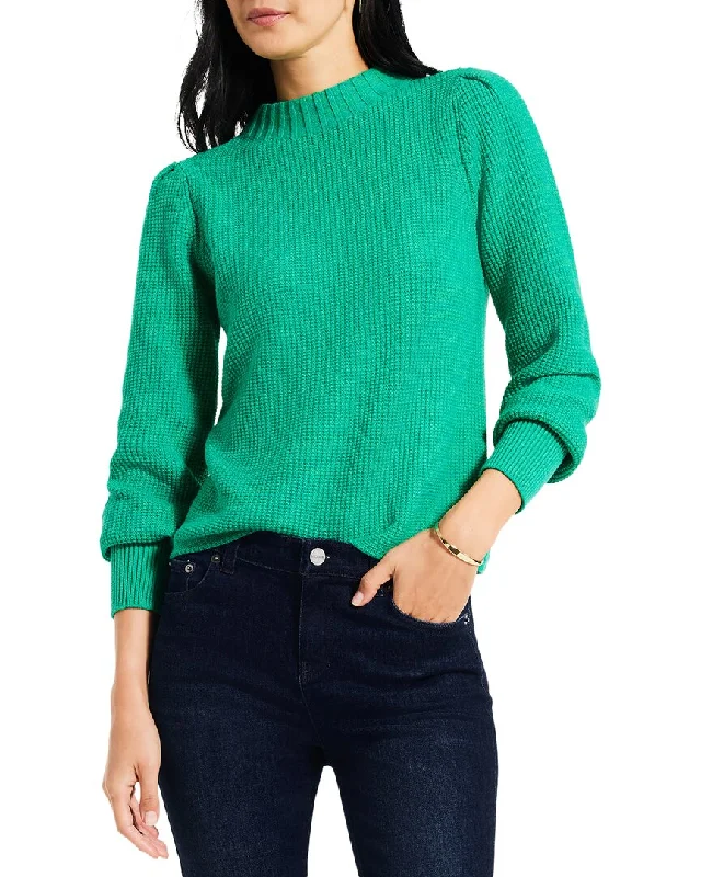 Casual Elegance NIC+ZOE Petite Waffle Stitch Sweater