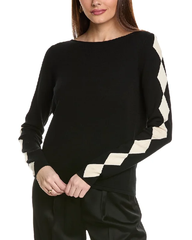 St. John Intarsia Sweater