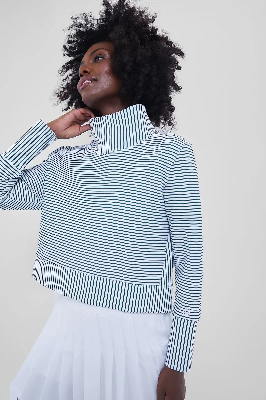 Comfortable Wear Ivy Stripe Everyother Day Pullover