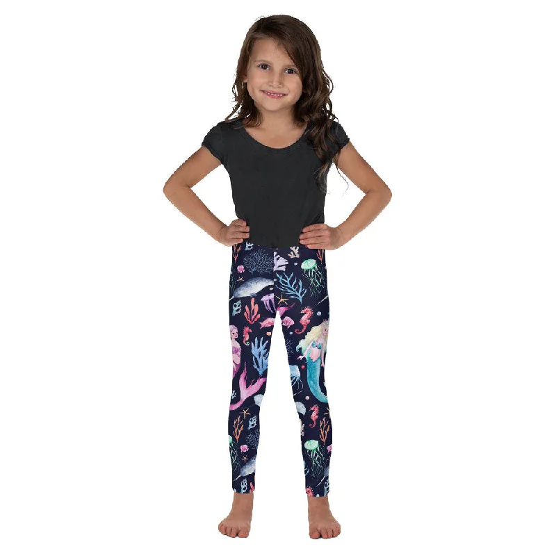 Fashion Concept Enchanted Mermaids Kid's Leggings