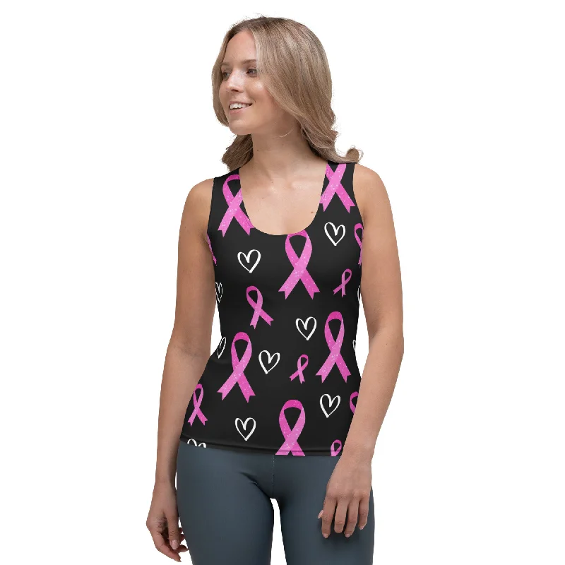 Everyday Comfort Pink Ribbon Tank Top