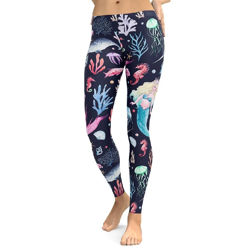 Fashion Touch Enchanted Mermaids Leggings