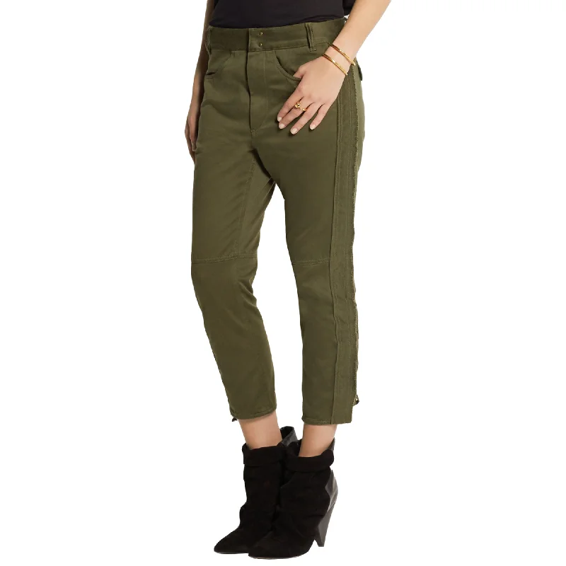 Smart Casuals Isabel Marant Jessie Khaki Cotton Pants