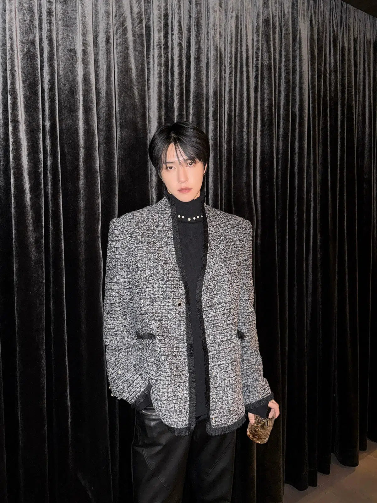 Classic Series Textured Tweed Jacket
