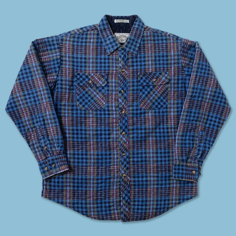 Cool Style Vintage Padded Flannell Jacket Large