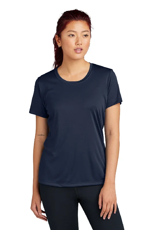 Street Fashion Sport-Tek Womens Competitor Moisture Wicking Short Sleeve Crewneck T-Shirt - True Navy Blue Street Fashion Sport-Tek Womens Competitor Moisture Wicking Short Sleeve Crewneck T-Shirt - True Navy Blue