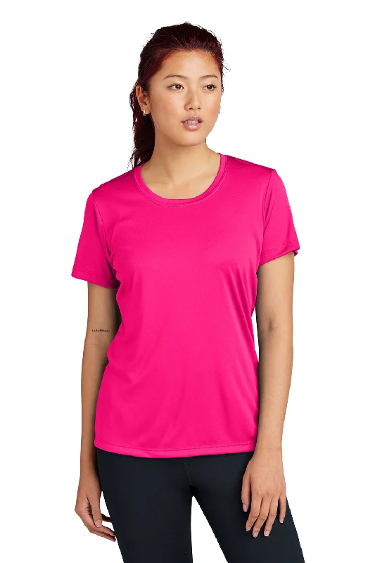 Diamond Series Sport-Tek Womens Competitor Moisture Wicking Short Sleeve Crewneck T-Shirt - Raspberry Pink - Closeout Diamond Series Sport-Tek Womens Competitor Moisture Wicking Short Sleeve Crewneck T-Shirt - Raspberry Pink - Closeout
