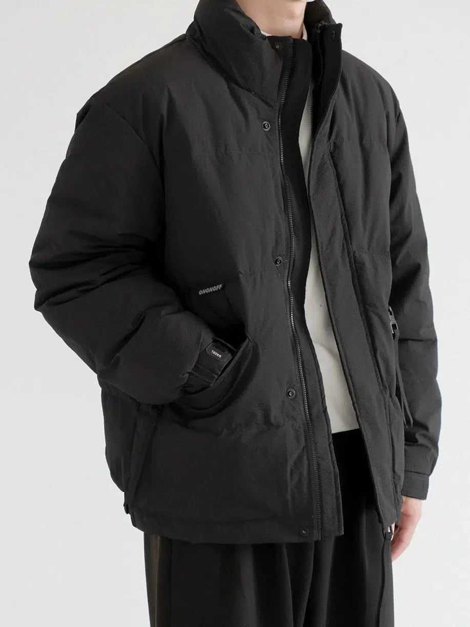 Personalized Series High Collar Insulated Down Jacket