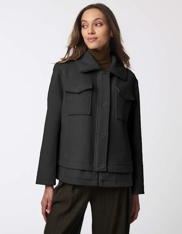 Fresh And Capable Metro Haven Wool Jacket