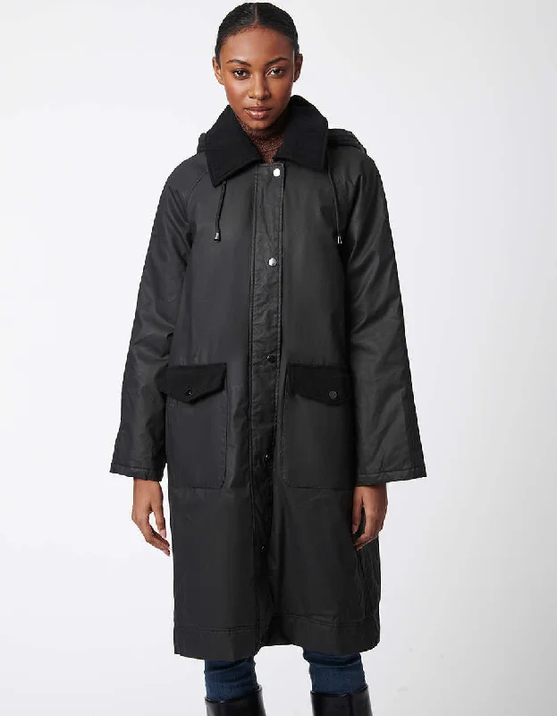 New Products Urban Noir Wax Twill Coat