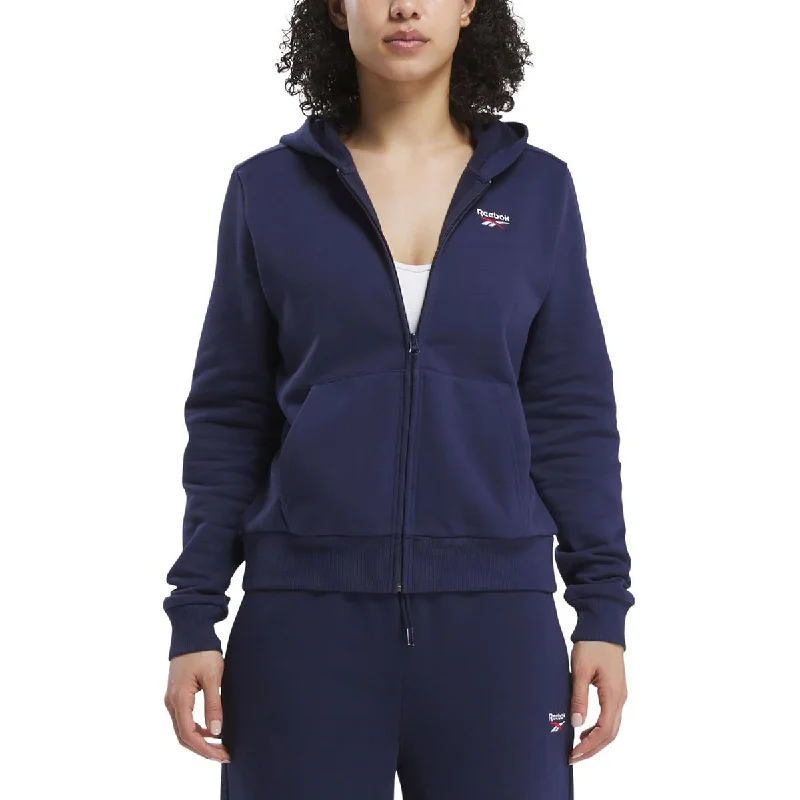 Trendy And Casual Reebok Womens Hooded Pockets Active