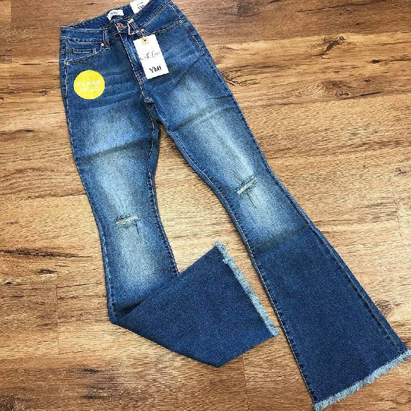 Cozy Lifestyle YMI High Rise Super Flare Jeans