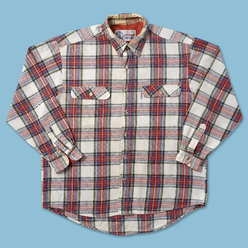 Personalized Outfit Vintage Flannell Shirt Large