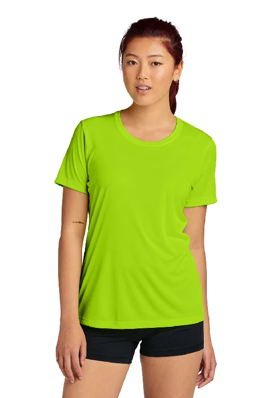 Exquisite Fabrics Sport-Tek Womens Competitor Moisture Wicking Short Sleeve Crewneck T-Shirt - Lime Shock Green Exquisite Fabrics Sport-Tek Womens Competitor Moisture Wicking Short Sleeve Crewneck T-Shirt - Lime Shock Green