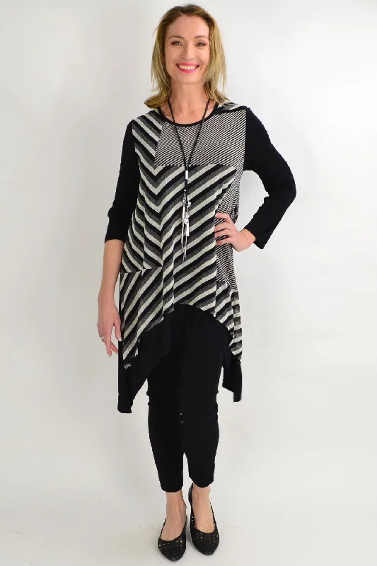 Celebrity Picks Straight Lined Tunic Top