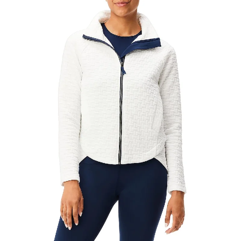 Must-have For Fashion Nic + Zoe Womens Solid  Quilted Coat