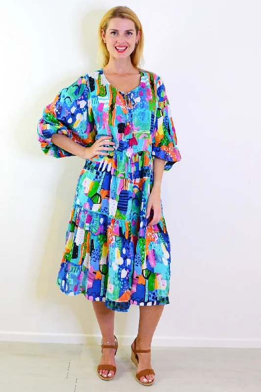 Dynamic Fashion Alanya Boho Tunic Dress