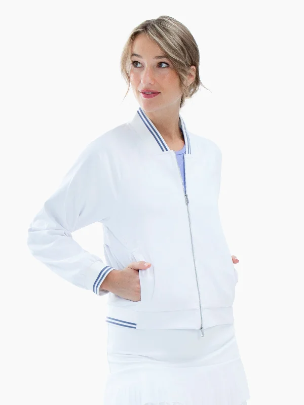 Fashionable Items Aubrey Lifestyle Jacket - White/Granite