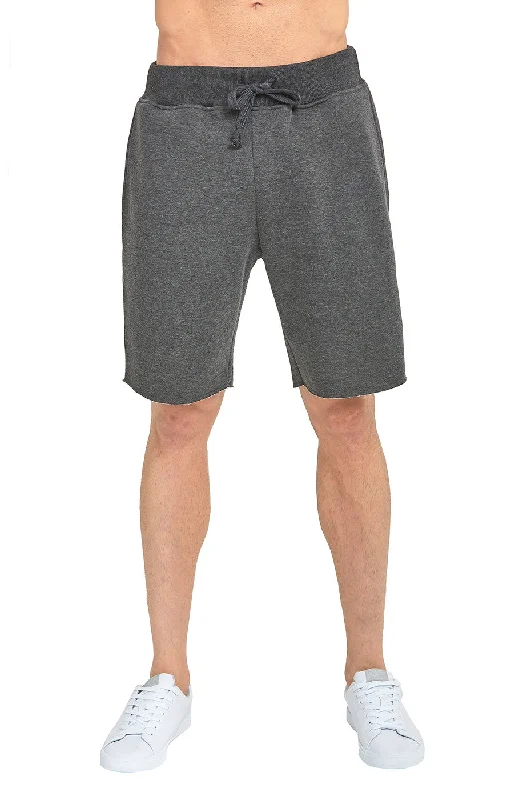 KNOCKER MEN'S FLEECE SHORTS (FS1000_CH.GR)