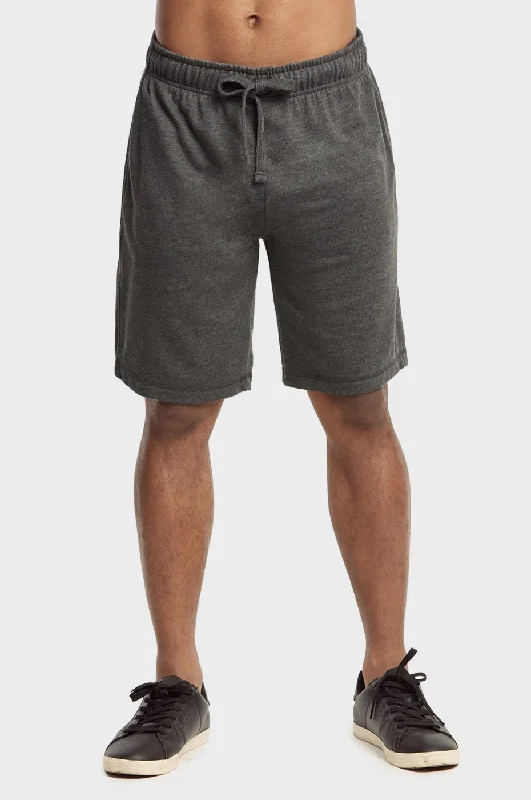 Relaxed Fashion KNOCKER MEN'S LIGHTWEIGHT TERRY SHORTS (FS1120_CH/GR)