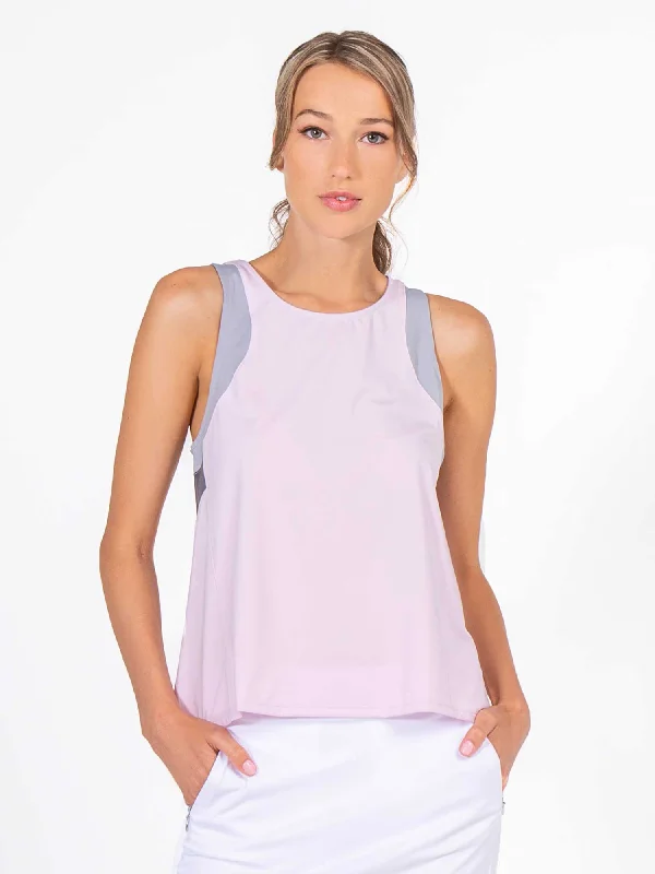 Stylish Casuals Lilian Tennis & Active Tank - Ice Pink Combo