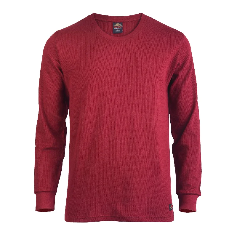 Soft Trends KNOCKER MEN'S MEDIUM WEIGHT THERMAL (MTU1000_BURG)