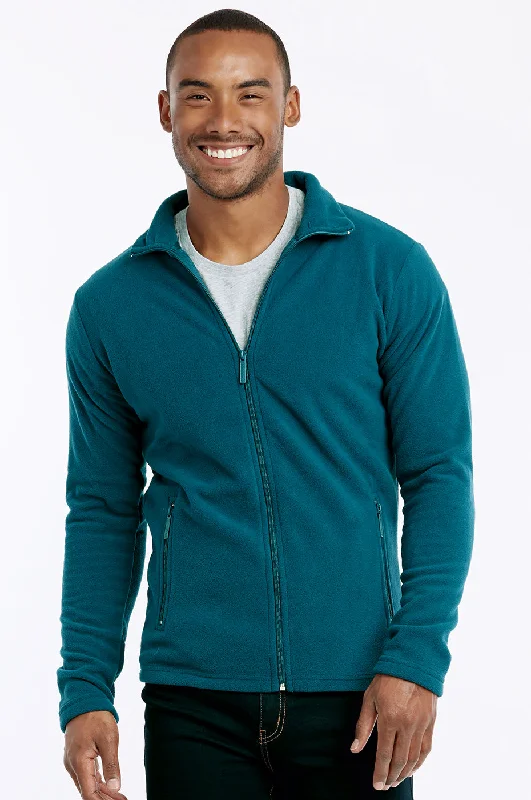 Urban Style KNOCKER MEN'S POLAR FLEECE JACKET (PF2000_TEAL)