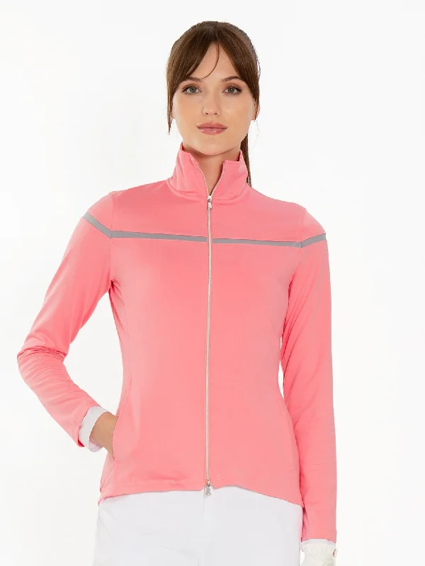 Fashionable In The Times Riley Jacket - Plumeria/Pearl