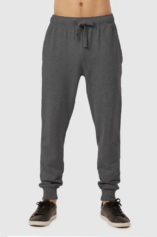 Warm Chic KNOCKER MEN'S TERRY JOGGERS (SP3100_CH-GR)
