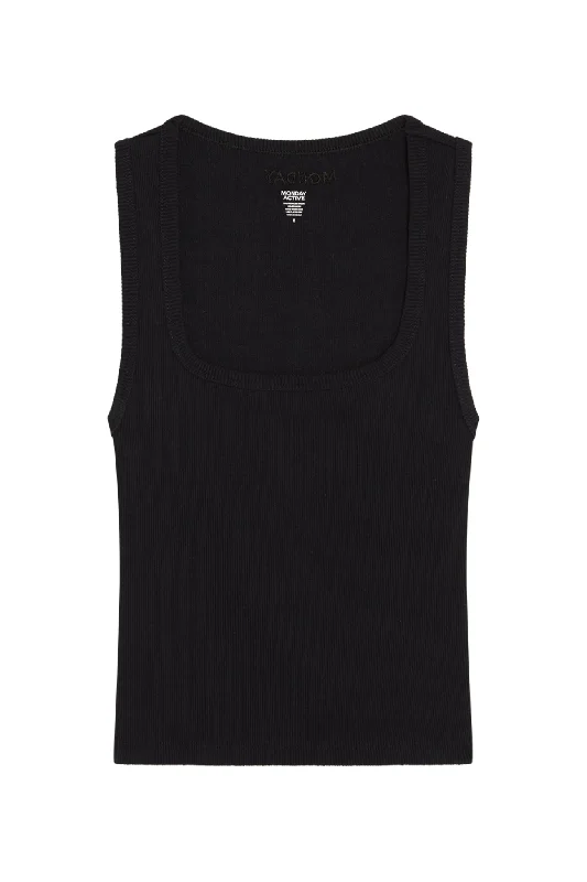 High-end Customization Tash Tank - Black Rib