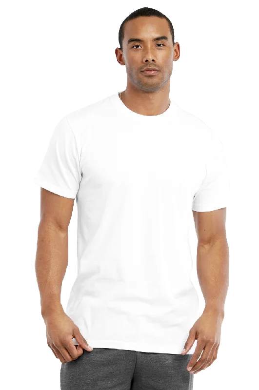 KNOCKER MEN'S CREW NECK T-SHIRT (TR700_WHITE)