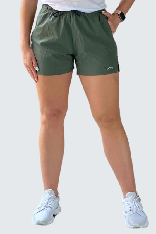 Luxury Style WU StarAir Rush Shorts - Olive Deep