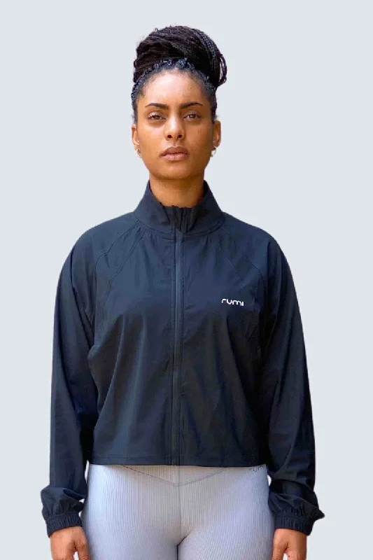 Sports Trend W Star Open Jacket - Black