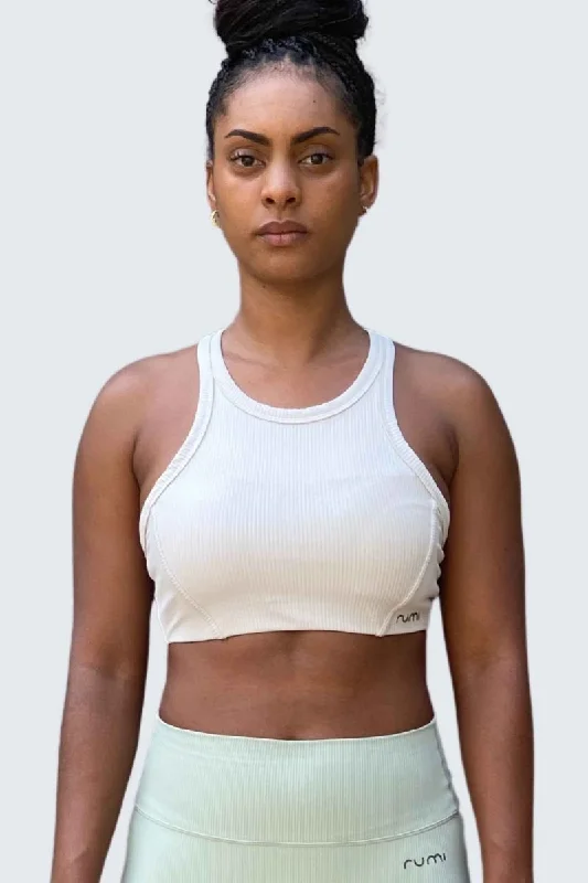 High-end Wear W SunRib Fit RacerBack Bra - Snow