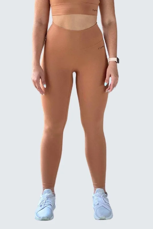 Wearable At Home Or Out W SunSoft Flow Pants 25" - Apricot