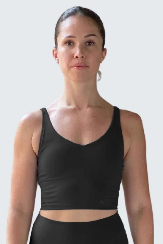 Comfy Pants W SunSoft Tank Bra - Black