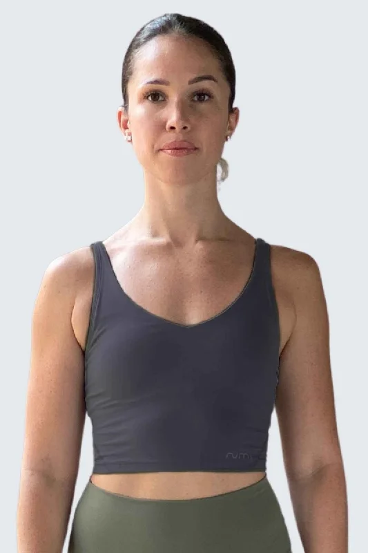 Everyday Chic W SunSoft Tank Bra - Graphite