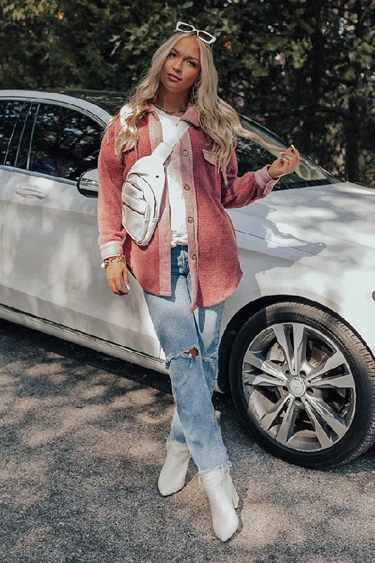 Comfortable Tops Boston Chill Jacket In Blush