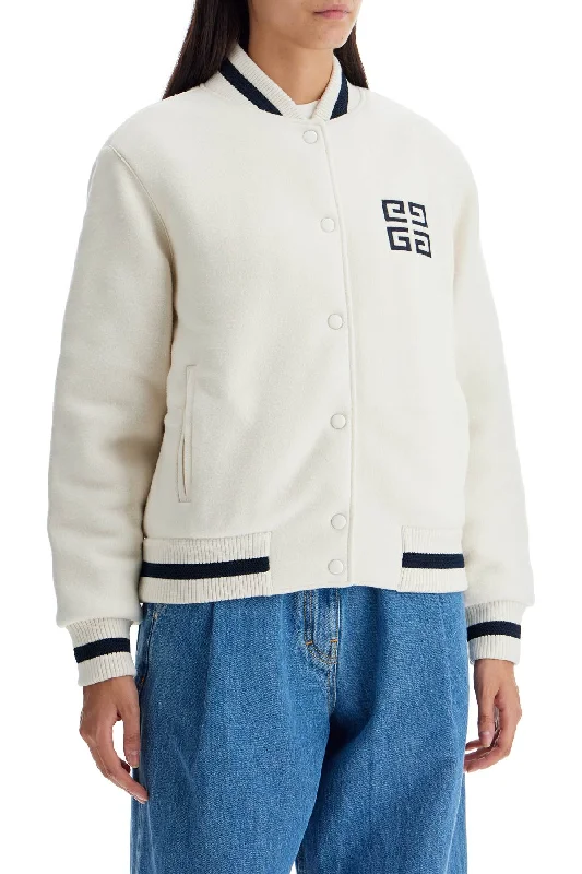 Design Perception Givenchy 4G Wool Bomber Jacket