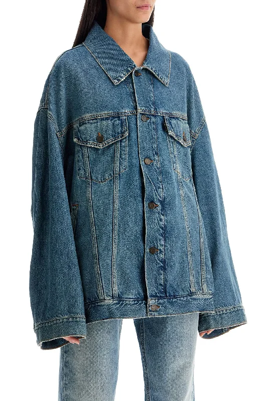 Trendy Layers Haikure "janet's Oversized Denim Jacket