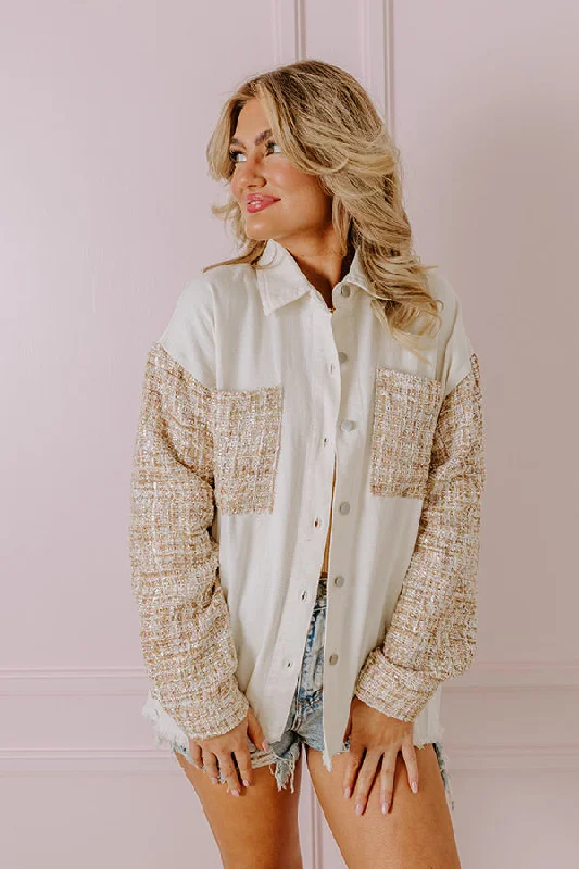 Warm Comfort Leaf Lined Drive Tweed Jacket