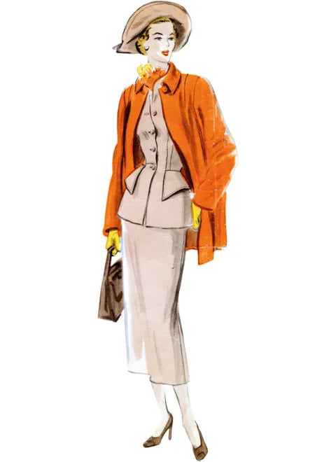 Breezy Outfits Vogue Vintage Suit & Coat V1932