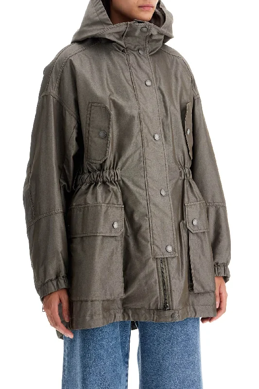 Design Perception Weekend Max Mara Convertible Midi Parka 'ol