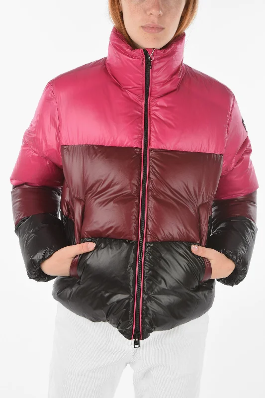 Cozy Outfit Woolrich full zip PACKABLE BIRCH down jacket