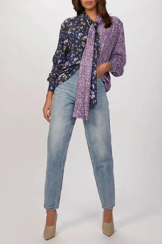 Relaxed Looks Dani Boyfriend Denim In Studio