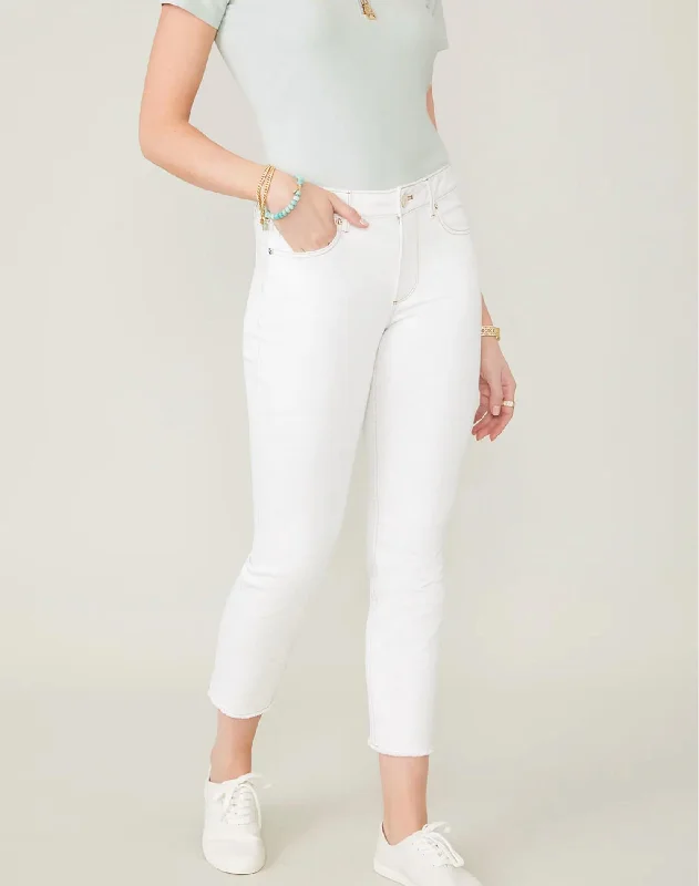 Youthful Ellington Slim Jean In Pearl White